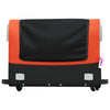 Bike Trailer Black and Orange 99.2 lb Iron