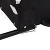 Bike Trailer Black and Orange 99.2 lb Iron