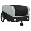 Bike Trailer Black and Gray 99.2 lb Iron