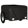 Bike Trailer Black and Red 45 kg Iron