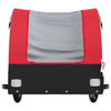 Bike Trailer Black and Red 99.2 lb Iron