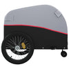 Bike Trailer Black and Red 99.2 lb Iron