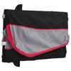 Bike Trailer Black and Red 99.2 lb Iron