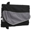 Bike Trailer Black and Gray 99.2 lb Iron