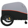 Bike Trailer Black and Orange 99.2 lb Iron