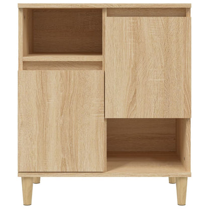 Sideboards 2 pcs Sonoma Oak 60x35x70 cm Engineered Wood