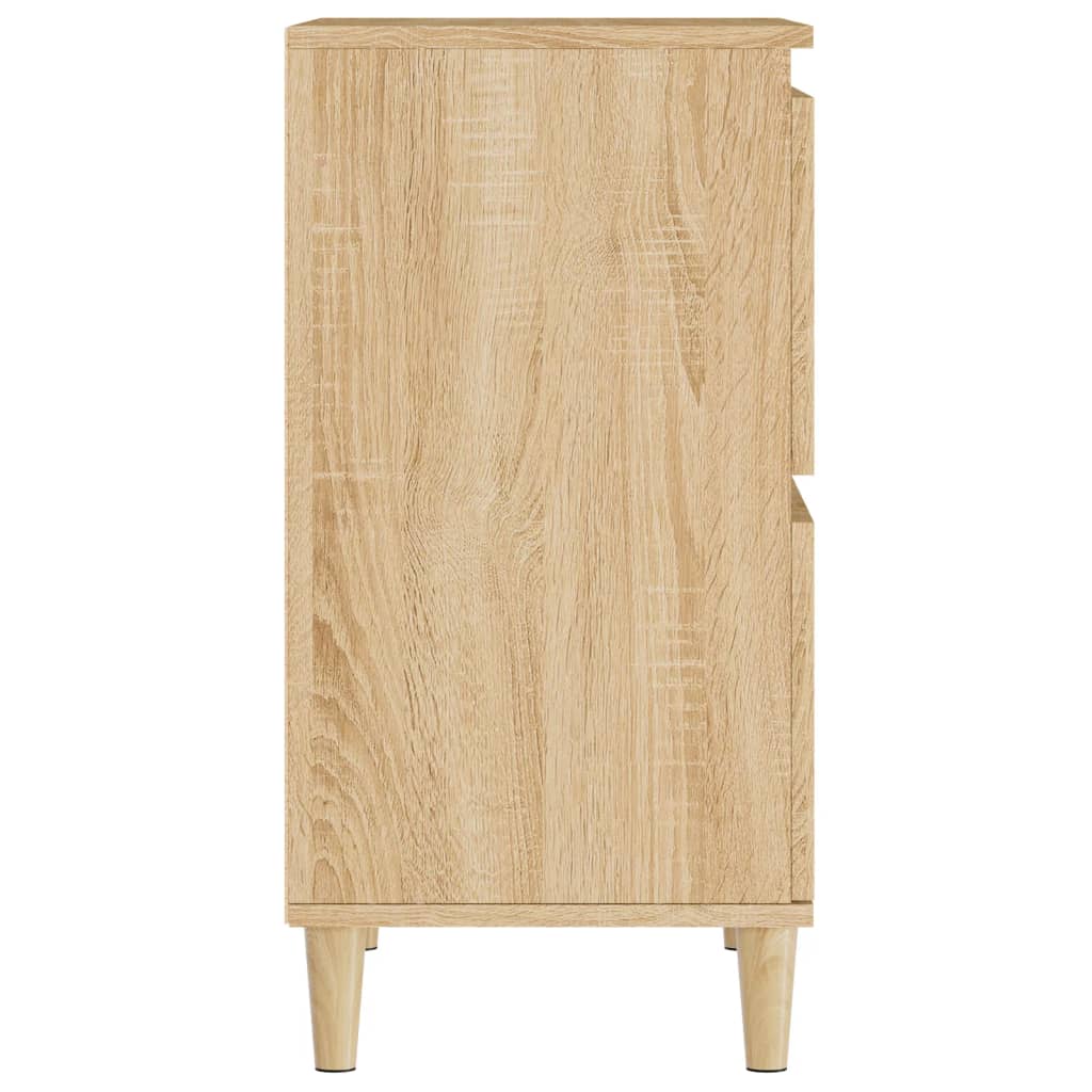 Sideboards 3 pcs Sonoma Oak 60x35x70 cm Engineered Wood