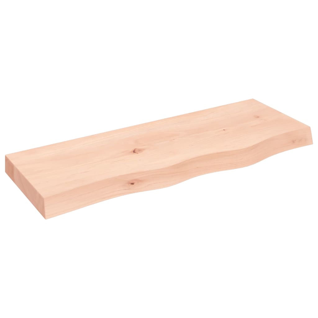 Bathroom Countertop 80x30x(2-6) cm Untreated Solid Wood