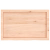 Bathroom Countertop 80x50x(2-4) cm Untreated Solid Wood
