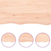 Bathroom Countertop 80x50x(2-4) cm Untreated Solid Wood