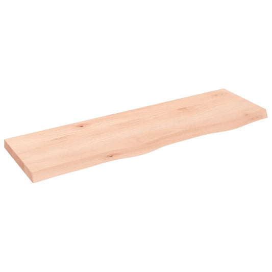 Bathroom Countertop 100x30x(2-4) cm Untreated Solid Wood