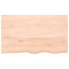Bathroom Countertop 100x60x(2-4) cm Untreated Solid Wood