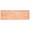 Table Top Light Brown 180x60x(2-6) cm Treated Solid Wood Oak