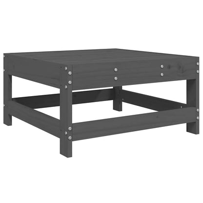 Garden Lounge Set | Grey | Pine wood | Large | Modular