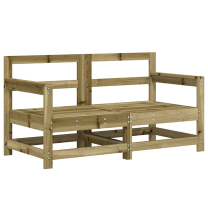 Garden Lounge Set | Natural Wood | Pine Wood, Plywood | Large | Modular