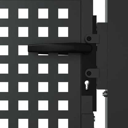 Garden Gate Anthracite 100x75 cm Steel