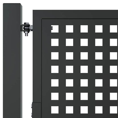 Garden Gate Anthracite 100x125 cm Steel