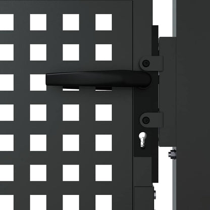 Garden Gate Anthracite 100x150 cm Steel