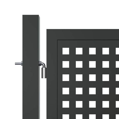 Garden Gate Anthracite 400x125 cm Steel