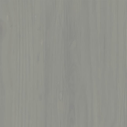 Sideboard with Drawers VIGO 113x40x75 cm Grey Solid Wood Pine
