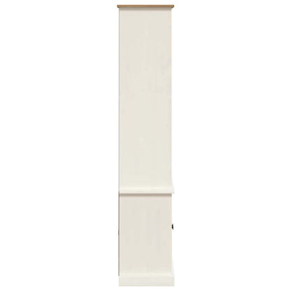 Bookcase VIGO White 85x35x170 cm Solid Wood Pine