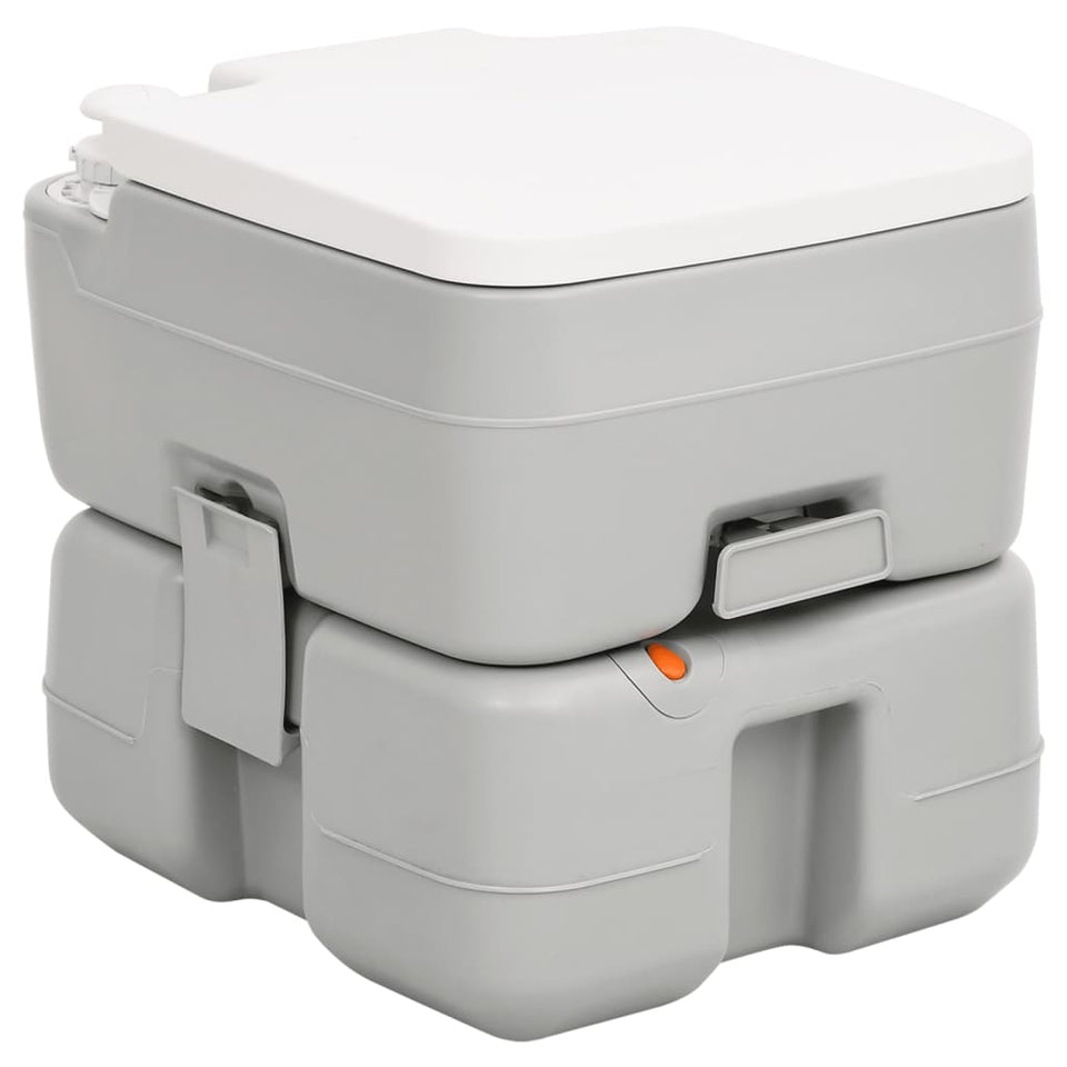 Portable Camping Toilet and Handwash Stand Set