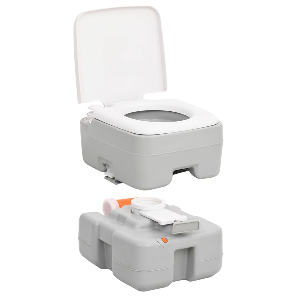 Portable Camping Toilet and Handwash Stand Set