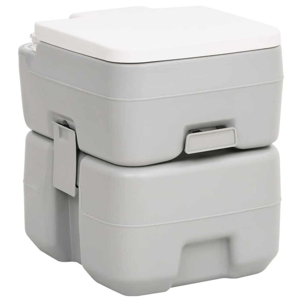 Portable Camping Toilet and Handwash Stand Set