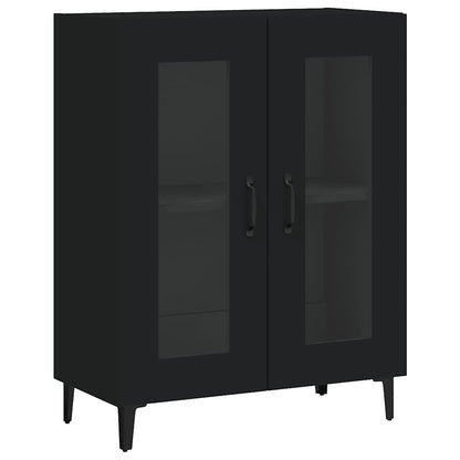 Sideboard Black 69.5x34x90 cm Engineered Wood