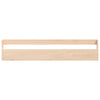Wall-mounted Shoe Racks 2 pcs 110x9x23 cm Solid Wood Pine