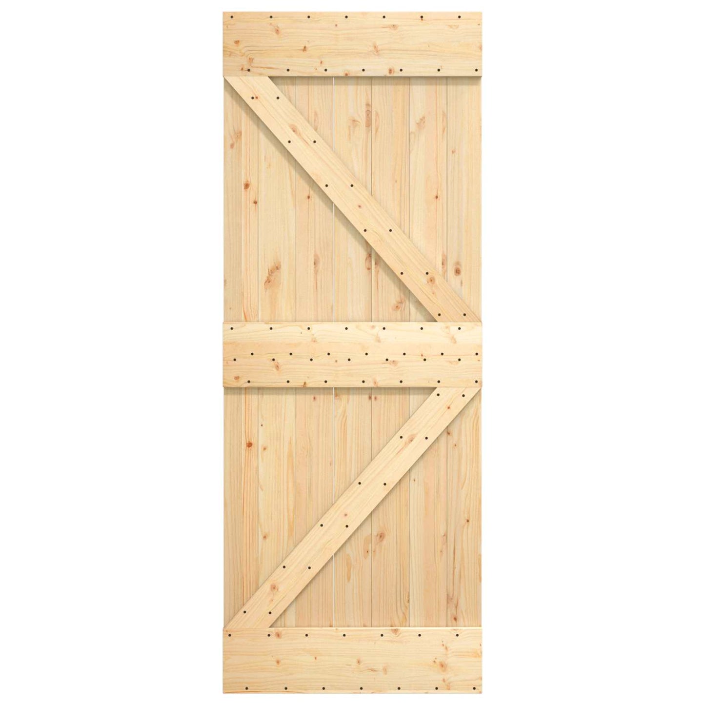 Door NARVIK Natural 85 x 210 cm Solid Pine Wood