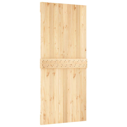 Door NARVIK Natural 90 x 210 cm Solid Pine Wood