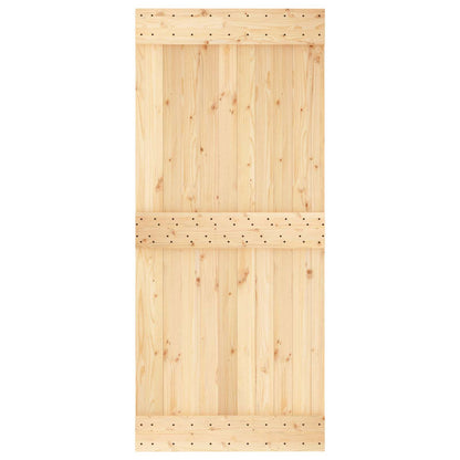 Door NARVIK Natural 90 x 210 cm Solid Pine Wood