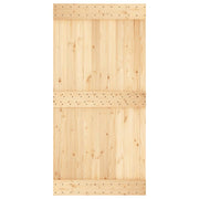 Door NARVIK 100x210 cm Solid Wood Pine