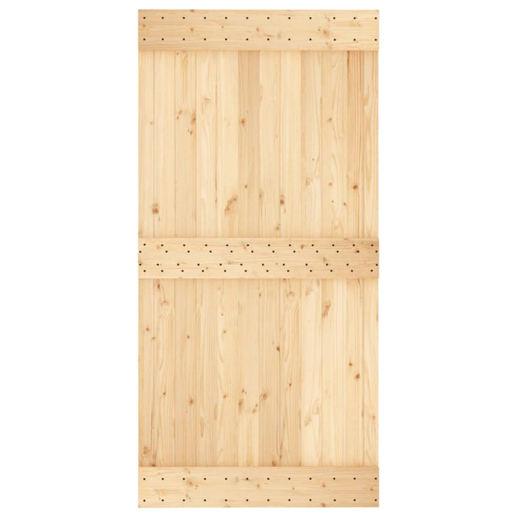 Door NARVIK 100x210 cm Solid Wood Pine