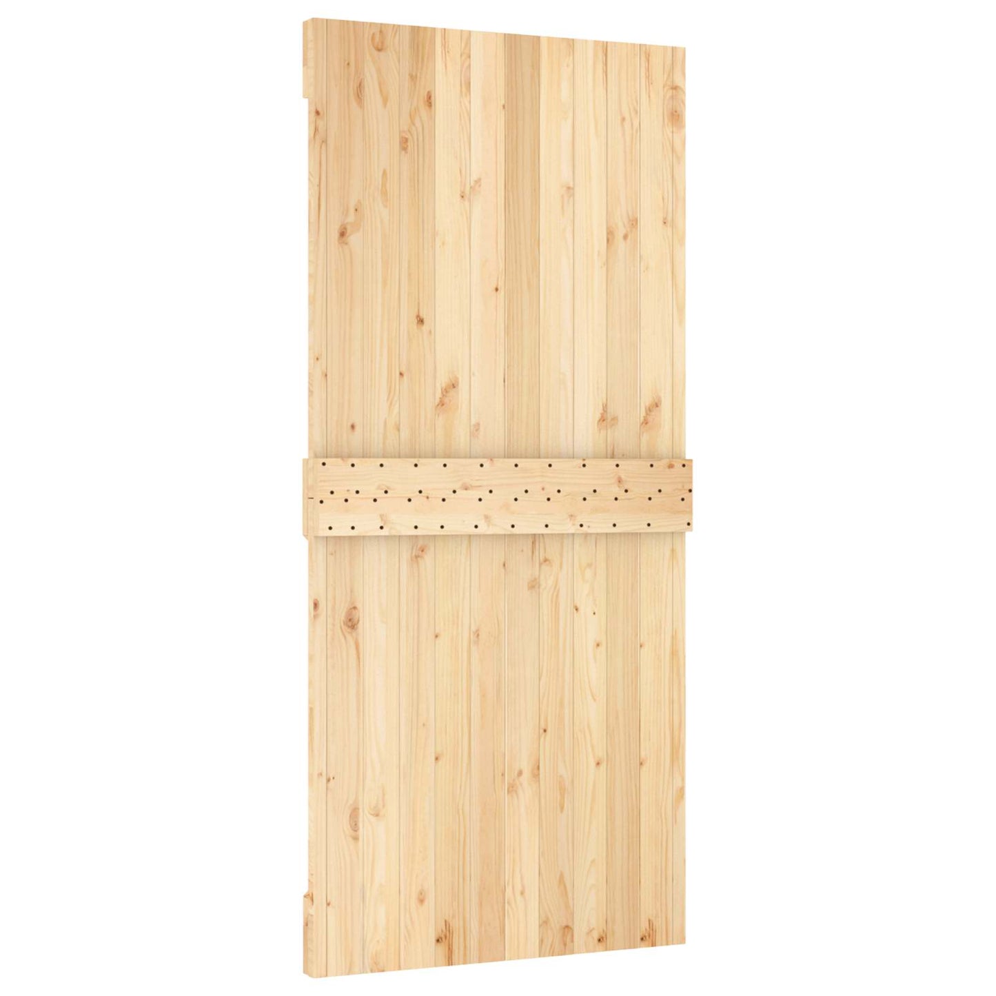Door NARVIK Natural 95 x 210 cm Solid Pine Wood