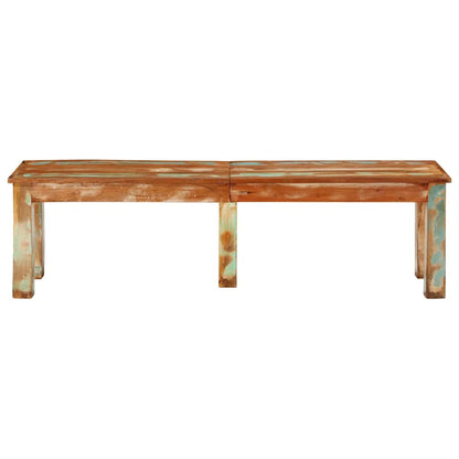 Bench 160x35x46 cm Solid Reclaimed Wood