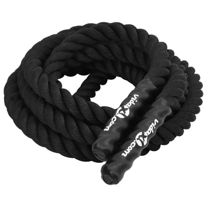 Battle Rope Black 6 m 4,5 kg Polyester