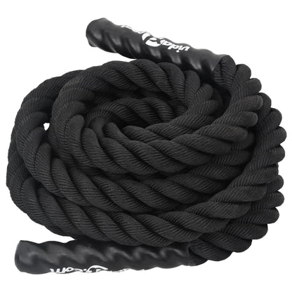 Battle Rope Black 6 m 4,5 kg Polyester