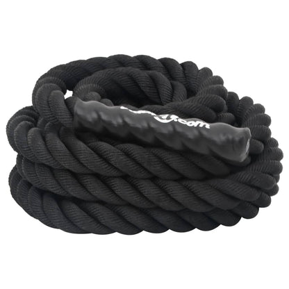 Battle Rope Black 6 m 4,5 kg Polyester