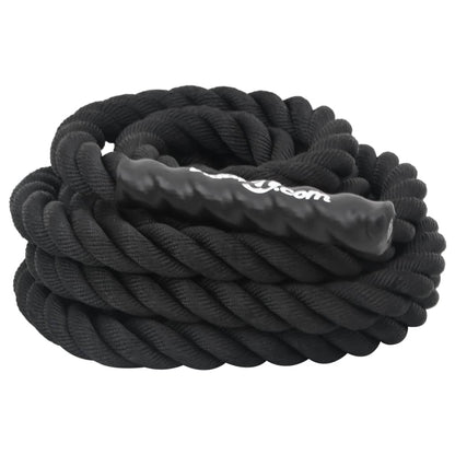 Battle Rope Black 9 m 6,8 kg Polyester