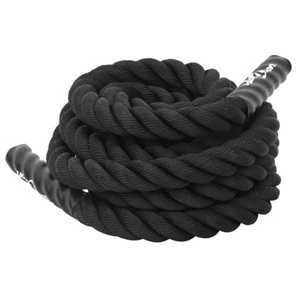 Battle Rope Black 9 m 6,8 kg Polyester