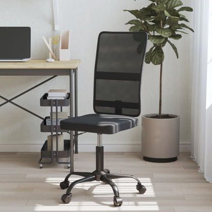 Office Chair Black Mesh fabric (100% polyester), metal, plywood