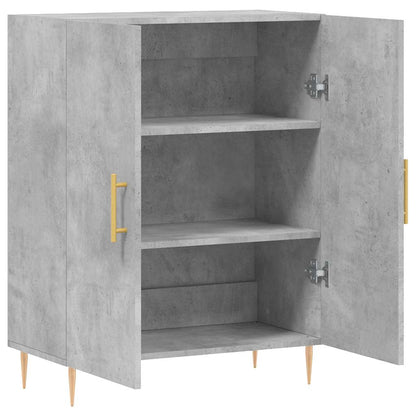 Sideboard Concrete Grey 69.5x34x90 cm Engineered Wood