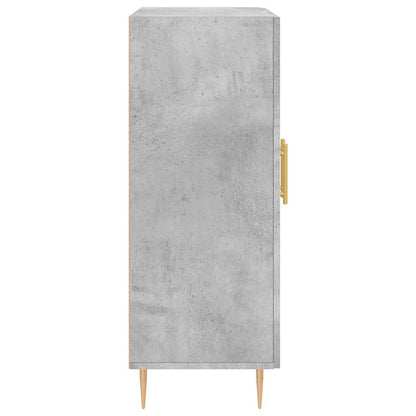 Sideboard Concrete Grey 69.5x34x90 cm Engineered Wood