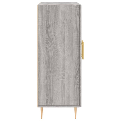 Sideboard Grey Sonoma 69.5x34x90 cm Engineered Wood