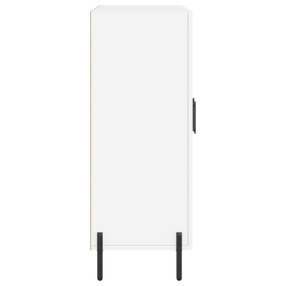 Sideboard White 69.5x34x90 cm Engineered Wood