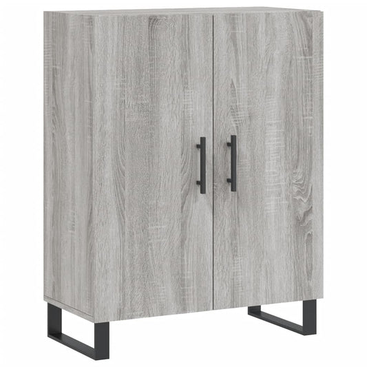 Sideboard Grey Sonoma 69.5x34x90 cm Engineered Wood