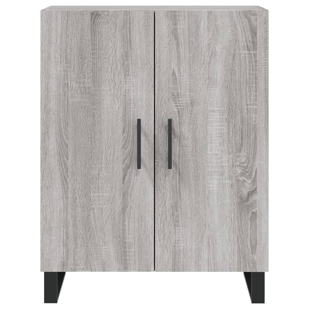 Sideboard Grey Sonoma 69.5x34x90 cm Engineered Wood