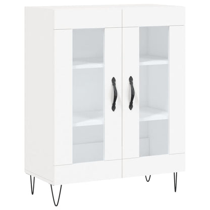 Sideboard White 69.5x34x90 cm Engineered Wood